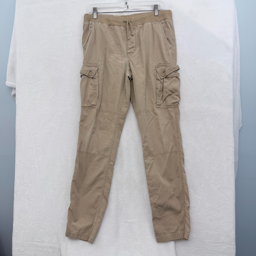 Polo Ralph Lauren Cargo Pants Boys XL (18-20) Beige Jogger Outdoor Casual